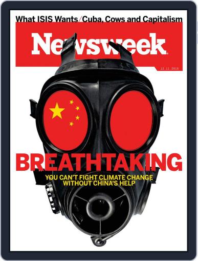 Newsweek December 10th, 2015 Digital Back Issue Cover