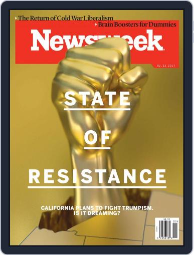 Newsweek February 3rd, 2017 Digital Back Issue Cover