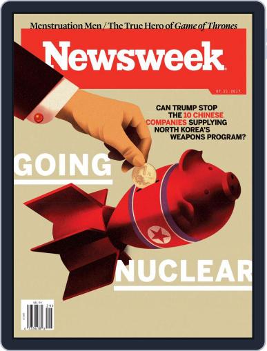 Newsweek July 21st, 2017 Digital Back Issue Cover