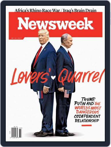 Newsweek August 18th, 2017 Digital Back Issue Cover