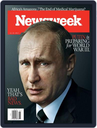 Newsweek December 22nd, 2017 Digital Back Issue Cover