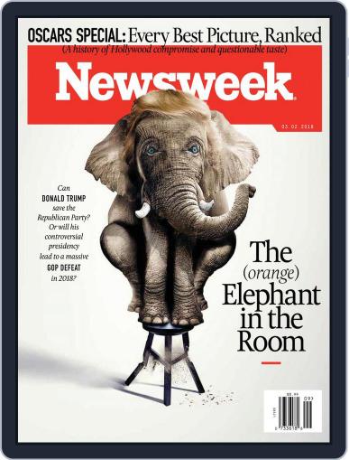 Newsweek March 2nd, 2018 Digital Back Issue Cover