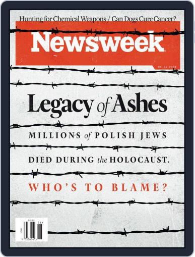 Newsweek May 4th, 2018 Digital Back Issue Cover