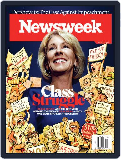 Newsweek July 20th, 2018 Digital Back Issue Cover