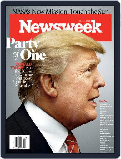 Newsweek August 10th, 2018 Digital Back Issue Cover