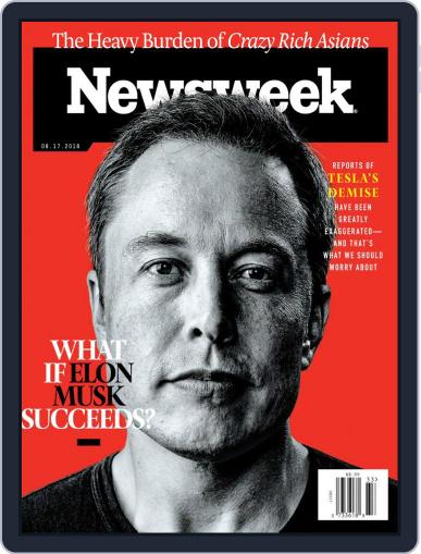 Newsweek August 17th, 2018 Digital Back Issue Cover