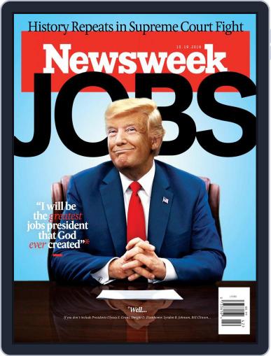 Newsweek October 19th, 2018 Digital Back Issue Cover