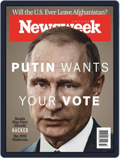 Newsweek October 26th, 2018 Digital Back Issue Cover