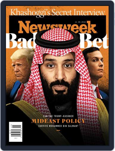 Newsweek November 9th, 2018 Digital Back Issue Cover