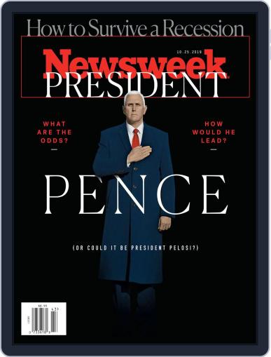 Newsweek October 25th, 2019 Digital Back Issue Cover