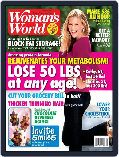 Woman's World May 16th, 2016 Digital Back Issue Cover