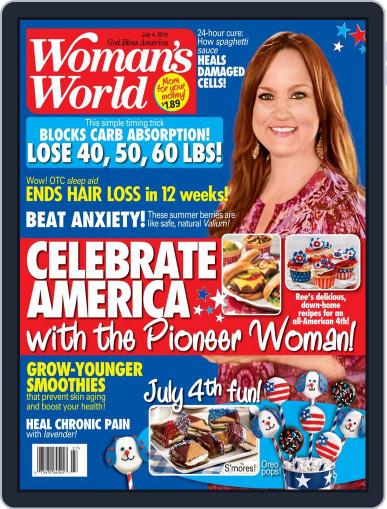Woman's World July 4th, 2016 Digital Back Issue Cover