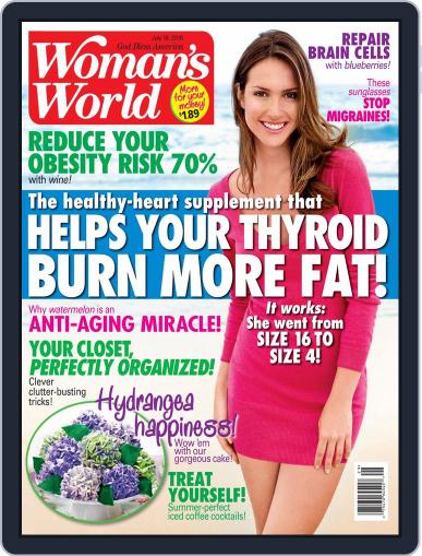 Woman's World July 18th, 2016 Digital Back Issue Cover