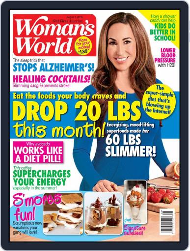 Woman's World August 1st, 2016 Digital Back Issue Cover