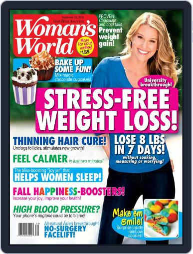 Woman's World September 26th, 2016 Digital Back Issue Cover