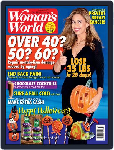 Woman's World October 24th, 2016 Digital Back Issue Cover