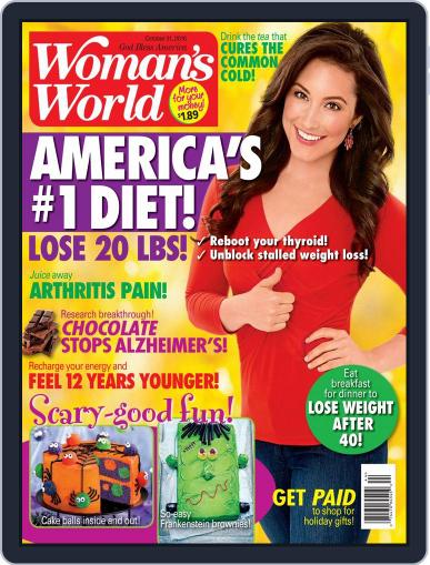 Woman's World October 31st, 2016 Digital Back Issue Cover