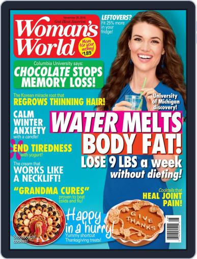 Woman's World November 28th, 2016 Digital Back Issue Cover