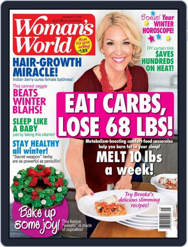 Woman's World December 5th, 2016 Digital Back Issue Cover