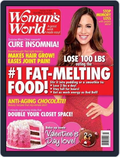 Woman's World January 13th, 2017 Digital Back Issue Cover