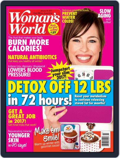 Woman's World January 16th, 2017 Digital Back Issue Cover