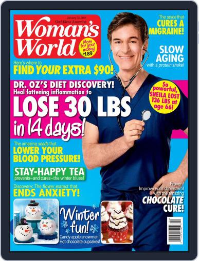 Woman's World January 23rd, 2017 Digital Back Issue Cover
