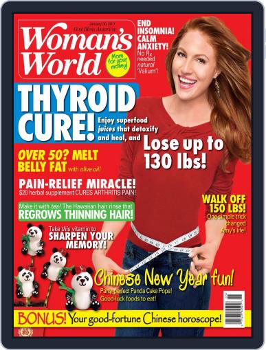 Woman's World January 30th, 2017 Digital Back Issue Cover