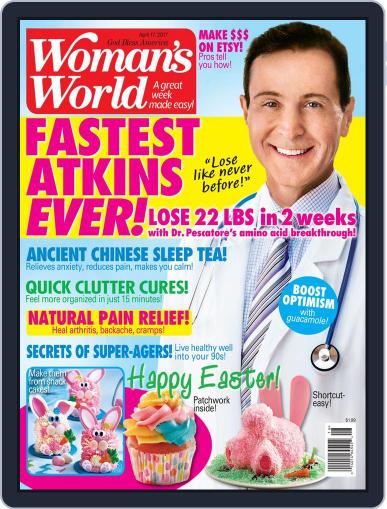 Woman's World April 17th, 2017 Digital Back Issue Cover
