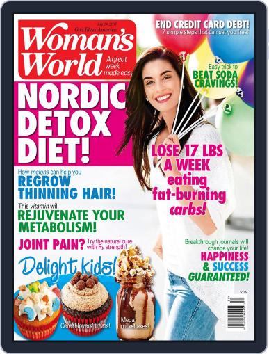 Woman's World July 24th, 2017 Digital Back Issue Cover