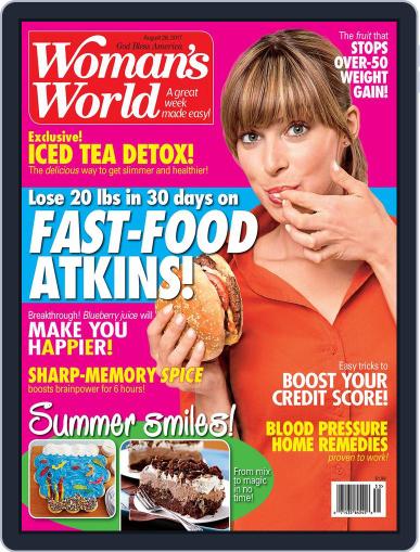 Woman's World August 28th, 2017 Digital Back Issue Cover