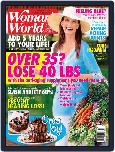 Woman's World September 11th, 2017 Digital Back Issue Cover