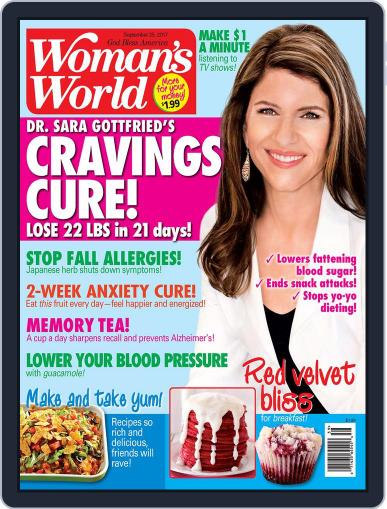 Woman's World September 25th, 2017 Digital Back Issue Cover