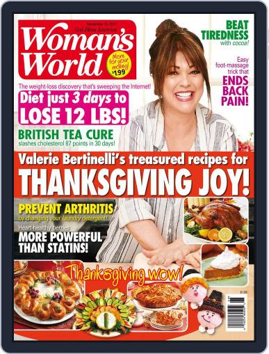 Woman's World November 13th, 2017 Digital Back Issue Cover