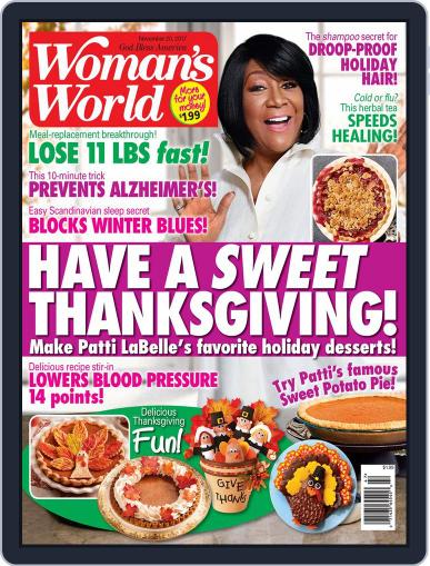 Woman's World November 20th, 2017 Digital Back Issue Cover