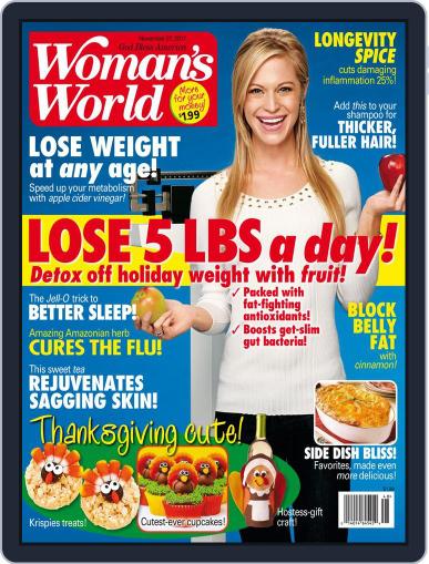 Woman's World November 27th, 2017 Digital Back Issue Cover
