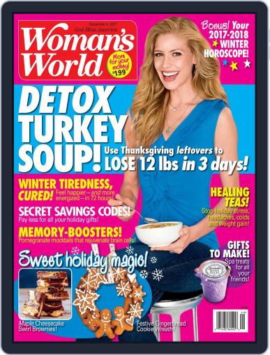 Woman's World December 4th, 2017 Digital Back Issue Cover