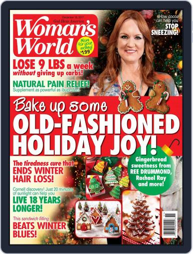 Woman's World December 18th, 2017 Digital Back Issue Cover