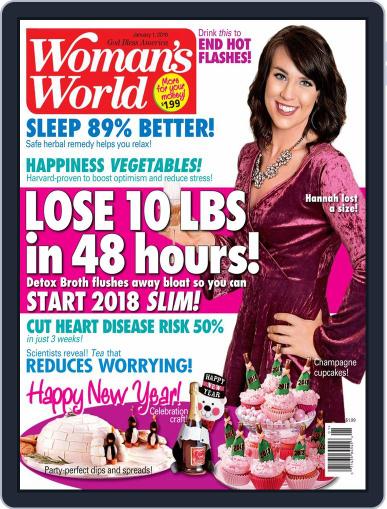 Woman's World January 1st, 2018 Digital Back Issue Cover