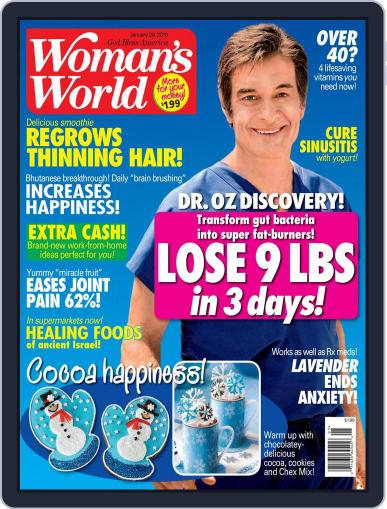 Woman's World January 29th, 2018 Digital Back Issue Cover