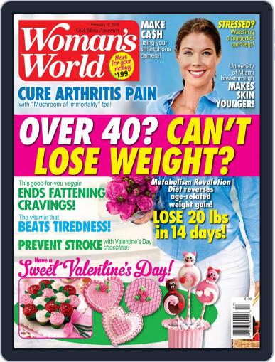 Woman's World February 12th, 2018 Digital Back Issue Cover