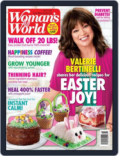 Woman's World April 2nd, 2018 Digital Back Issue Cover