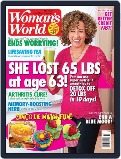 Woman's World May 7th, 2018 Digital Back Issue Cover