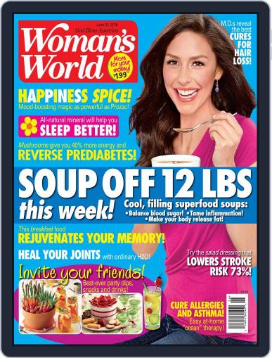 Woman's World June 25th, 2018 Digital Back Issue Cover