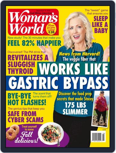 Woman's World September 17th, 2018 Digital Back Issue Cover