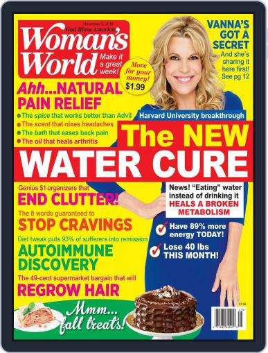 Woman's World November 5th, 2018 Digital Back Issue Cover