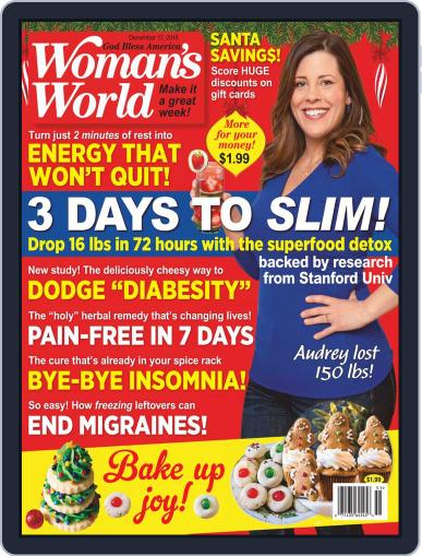 Woman's World December 17th, 2018 Digital Back Issue Cover