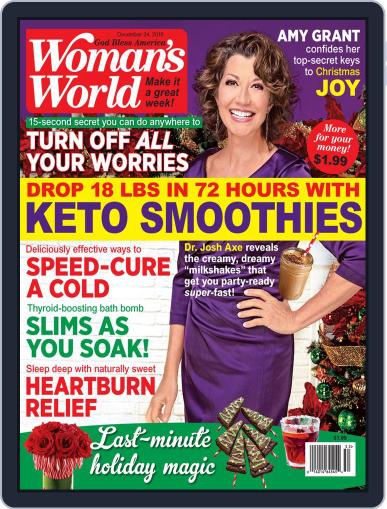 Woman's World December 24th, 2018 Digital Back Issue Cover