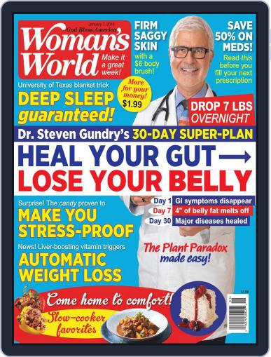 Woman's World January 7th, 2019 Digital Back Issue Cover
