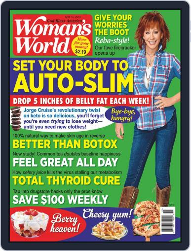 Woman's World April 15th, 2019 Digital Back Issue Cover