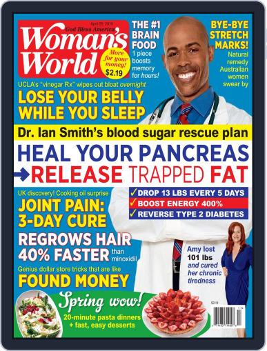 Woman's World April 29th, 2019 Digital Back Issue Cover